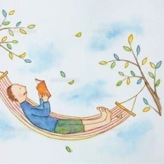 第二回目読書会　ハンモックで🍀