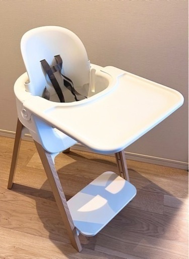 ストッケ　ステップスチェア　セット（ベビーチェア）