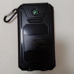 【取引中】ソーラーモバイルバッテリー新品未使用品の画像