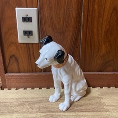 ビクター犬 ニッパー君 陶器 オブジェ 人形の画像