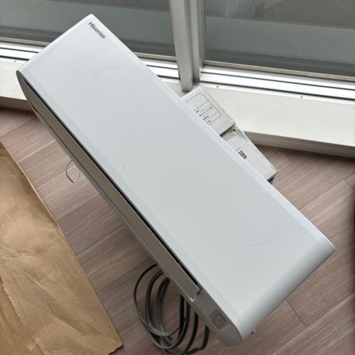 受け取り相手決定【ほぼ新品】エアコン　ハイセンス