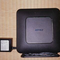 【値下げ】無線LANルーター「AirStation HighPower Giga WSR-1166DHP2」の画像