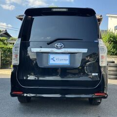 【車検2年付】【トヨタ ヴォクシー 2.0ZS煌】両側パワースライドドア 純正ナビ TV バックカメラ プッシュスタート スマートキー HID 盗難防止装置 サイドリフトアップシート ３列シート パワステ ETC 人気のブラックの画像