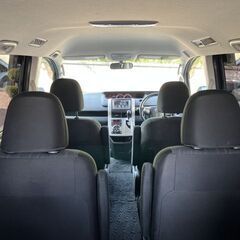 【車検2年付】【トヨタ ヴォクシー 2.0ZS煌】両側パワースライドドア 純正ナビ TV バックカメラ プッシュスタート スマートキー HID 盗難防止装置 サイドリフトアップシート ３列シート パワステ ETC 人気のブラックの画像