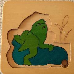 値下げ！2段、3段 重なるパズル 知育の画像