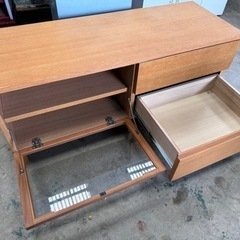 お話中☆6/22までに引取りできる方⚠️テレビボード☆格安☆中古☆配達相談可能☆早い者勝ち🫵🏾新生活に♪の画像