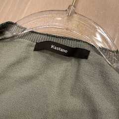【Kastane】完売商品 配色ステッチパフニット　の画像