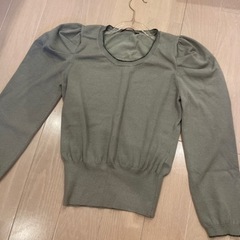 【Kastane】完売商品 配色ステッチパフニット　の画像