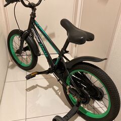 中古 補助輪付き自転車 16インチ  