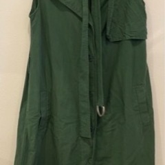　【完売品】JW ANDERSON× ユニクロ　リネンブレンドラペルワンピースの画像