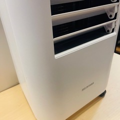 《売約済》【武蔵小山店】　 アイリスオーヤマ 冷風扇 扇風機 左右首振り 風量4段階 大容量タンク キャスター付 ホワイト CTF01D 2021年モデル ホワイト CTF-01D検　扇風機　冷風　スポットクーラー　エアコン　衣類乾燥機　の画像