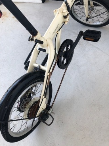 定価2万】現金手渡し相談可/那覇天久/折りたたみ自転車オフホワイト