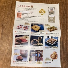 わん丸君手形の画像