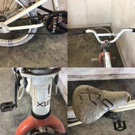516★岐阜発　△BMX△DOPPEL GANGER X16△20インチ/ドッペルギャンガー/変速無し/自転車/走行確認/傷サビ汚れ有り/現状品　R5.9/7★v