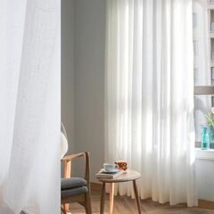 SHEIN シングルパネルシアーカーテン（100×200cm）２...