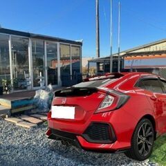 ☆ご成約☆月々２万円〜＼誰でも車が買える次世代自社ローン専門店／ 安心の１年保証付き 距離無制限！中古車販売 カーメル福島本店 　平成３０年 ホンダ　シビック　ハッチバック　48000㌔の画像