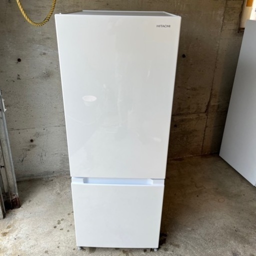 2ドア冷蔵庫 150ℓクラス　2021年 日立 RL-154NA