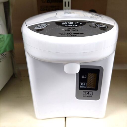 象印 電気ポット CD-KG14-WA 1.4L 2019年製