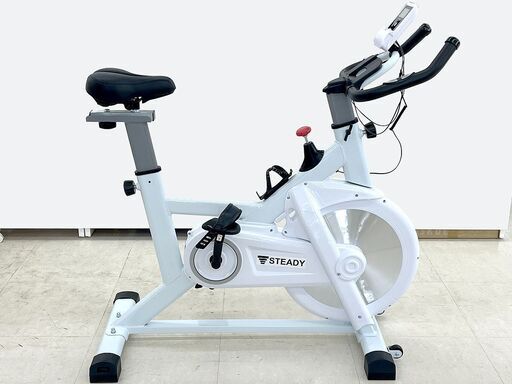 北海道 千歳市/恵庭市 STEADY/ステディ スピンバイク ST-128 フィットネスバイク エアロバイク エクササイズ 健康器具