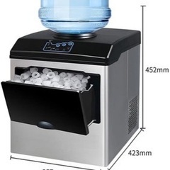 開封、未使用品、家庭、業務用の製氷機の画像