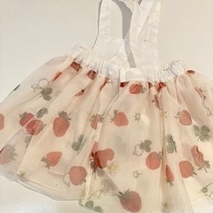 新品タグ付き★hakka baby★エプロンドレスの画像