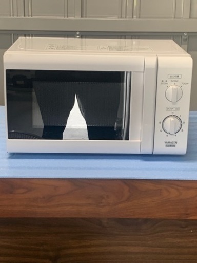 ご成約【お得★】 電子レンジ 山善 2021年製 目玉商品 MRB-207(W) 60Hz専用＊西小倉駅から車で５分＊【早い方最優先☆*:.｡. 】