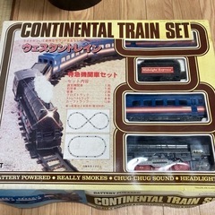 CONTINENTAL TRAIN SET ウェスタントレイン 特急機関車セットの画像