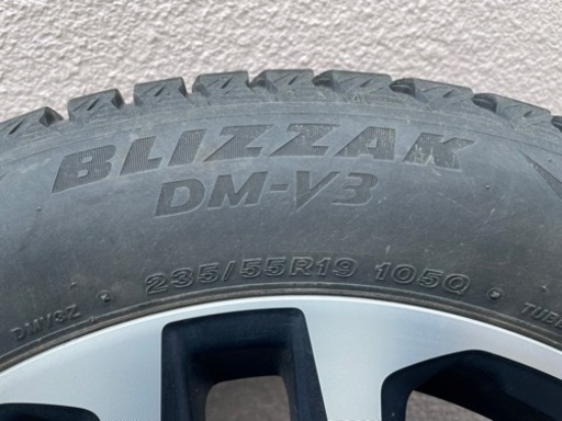 RAV4 19インチ　ホイール&タイヤ　235/55R19  DM-V3  ブリザック