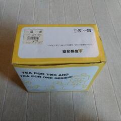 《新品未使用食器》TEA FOR TWO 雪だるま緑帽子の画像