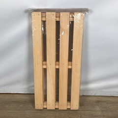 74 【未開封】すのこ 押入収納 天然木 パイン 2枚入り ①の画像