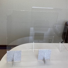 あげます。廃棄予定のアクリルパーティション セット