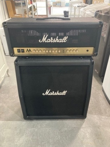(ID98)マーシャルギターアンプセット　Aキャビタイプ　MAシリーズ　現状品