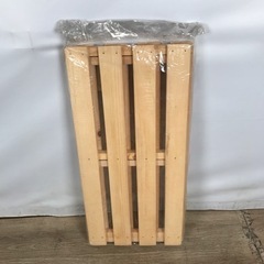 75【未開封】すのこ 押入収納 天然木 パイン 2枚入り ② (822066)の画像