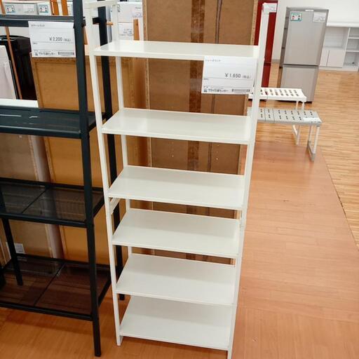 ★ジモティ割あり★ シューズラック　ホワイト　クリーニング済　YJ2938