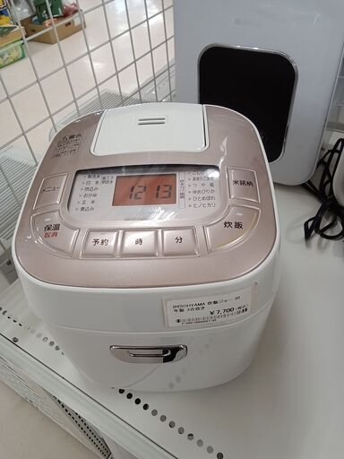 ★ジモティ割あり★ IRIS OHYAMA 炊飯器 3合炊き RC-MC30-WPG  20年製 動作確認／クリーニング済み TC3468
