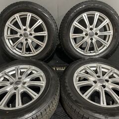 【BS BLIZZAK VRX2 195/65R16】スタッドレス【MiLLOUS 16インチ 6J4HPCD100+42】19年製 バリ溝 ライズ ロッキー等　(MTP212)クレジットカード QRコード決済可能