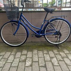 リサイクルショップどりーむ荒田店 No1306 自転車　シティサイクル　26インチ　ギア切り替え付き♪の画像
