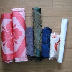 着物や帯のはぎれ～3/4に廃棄しますのでお早めに