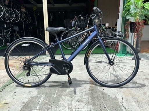No.56パナソニック　VELO-STARスポーツ電動ELVS77　27インチ(700×38C18年モデル）整備済み中古現状