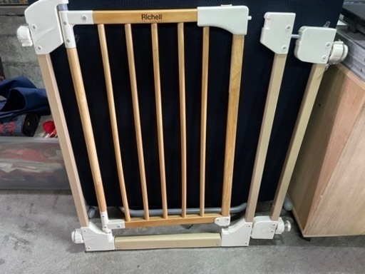 Richell リッチェル天然木ベビーゲート2個