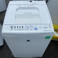 NO 203 ?北九州市内配送設置無料✨?　日立 7．0kg全自動洗濯機 keyword キーワードホワイト NW-Z70E5 KW