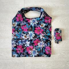 花柄エコバッグ3つの画像