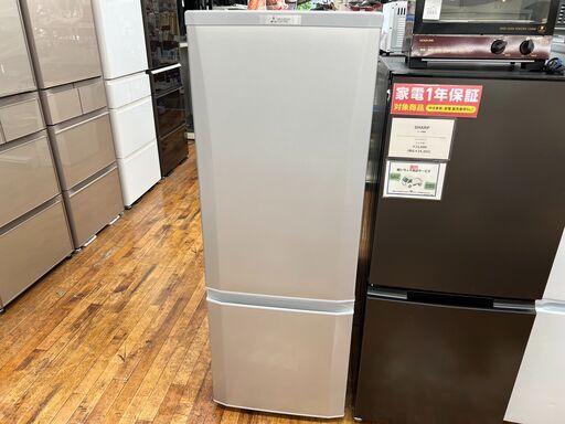 MITSUBISHI　MR-P17E-S　2ドア冷蔵庫のご紹介！【トレファク入間24-06】