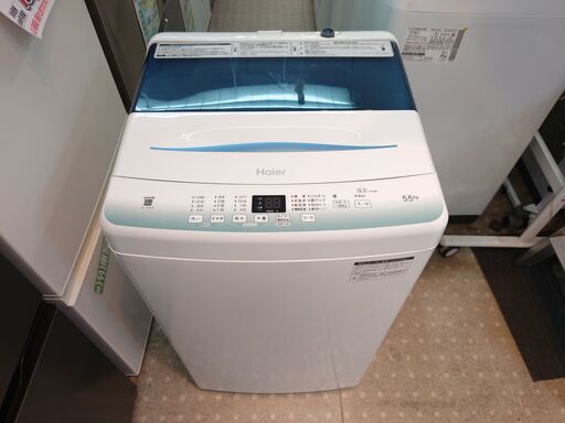 安心の分解洗浄済ハイアール 5.5Kg全自動洗濯機 JW-U55HK 2021年製 保証有り【愛千142】