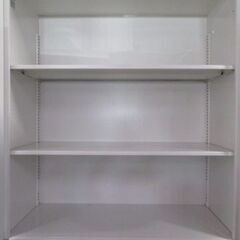 上下書庫　イトーキ　3段ラテラル 両開き　鍵付き　【引き取り限定】の画像