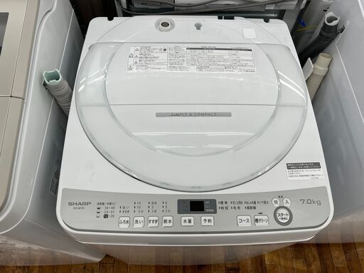 SHARP　ES-GE7D　全自動洗濯機のご紹介！【トレファク入間24-06】
