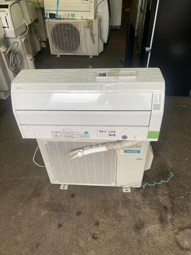 取付工事込み金額　富士通　ルームエアコン　nocria AS-R28G-W 2.8kw 　主に8畳