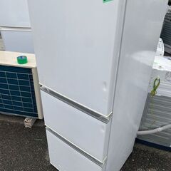 NO 200 🌈北九州市内配送設置無料✨🌈 2020年　ハイセンス 冷蔵庫 幅55.4cm 282L ホワイト HR-D2801W 3ドア 右開き 真ん中野菜室 自動霜取り スリムの画像