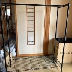 パイプハンガー　ハンガーラック　頑丈　ショップ