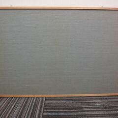 ピンナップボード 木製 布張り 掲示板★中古★
